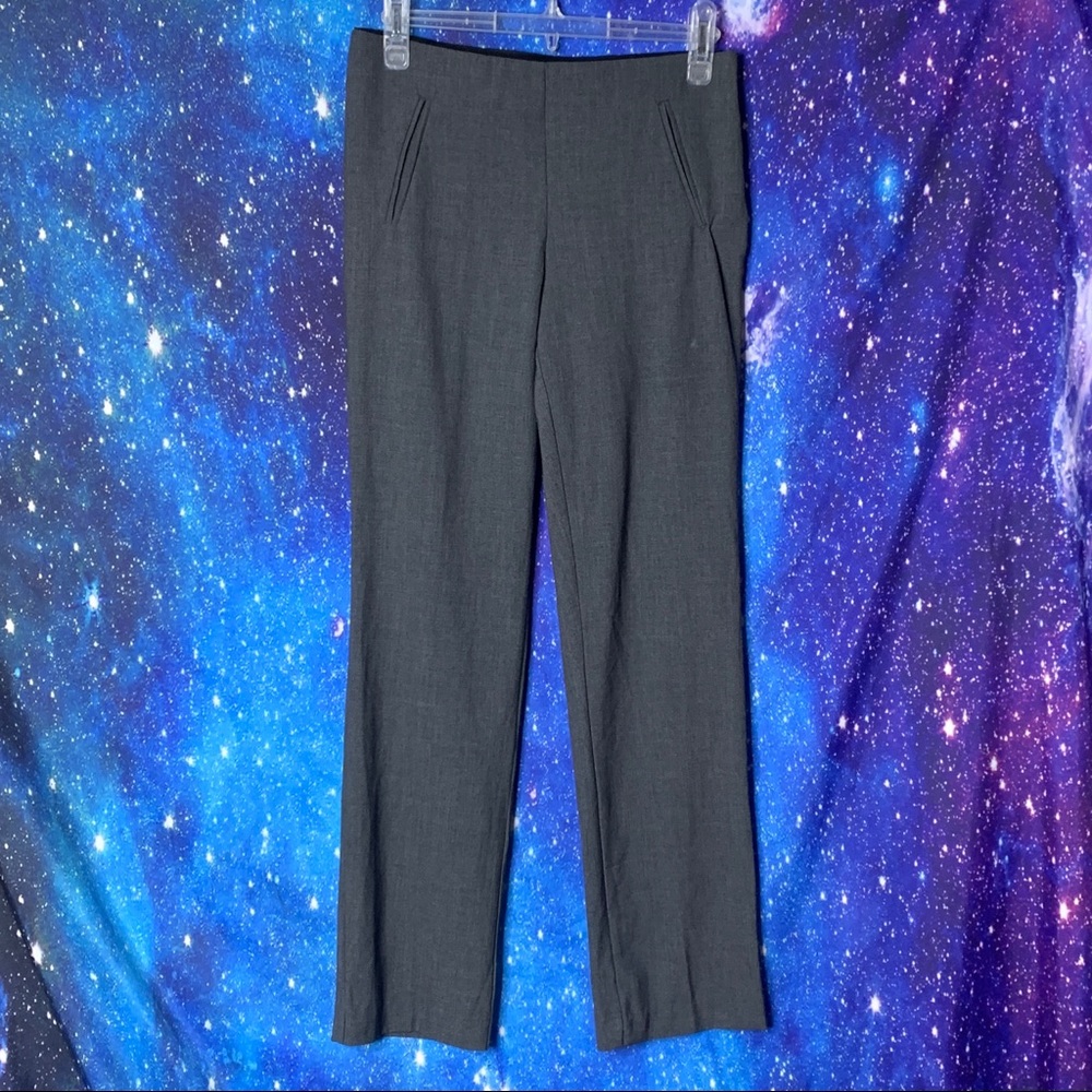 Briggs- Gray Elastic Waist Trousers size 2 Petite